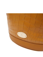 The Handbag Clinic Mulberry Jamie Small Bucket Brown Bag - Image 6 of 7