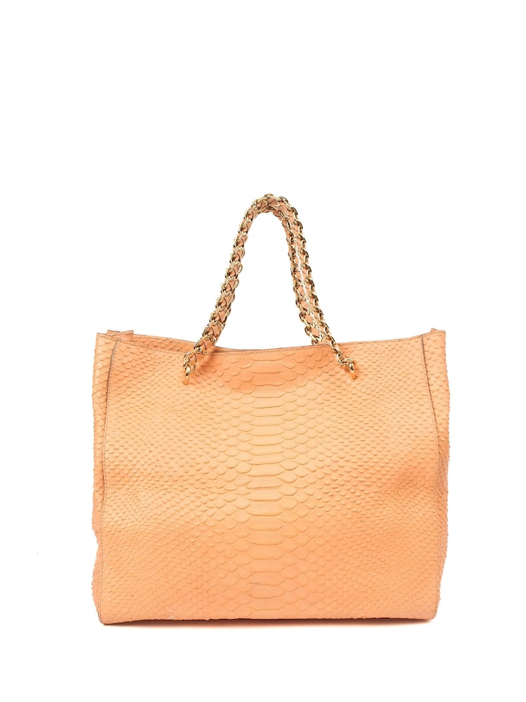 Mulberry Coral Orange Cecily Tote Bag - Image 2 of 7