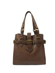 Mulberry Brown Buckle Shoulder Bag - Image 1 of 7