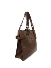 Mulberry Brown Buckle Shoulder Bag - Image 4 of 7
