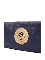 Mulberry Blue Daria Pouch Bag - Image 6 of 7
