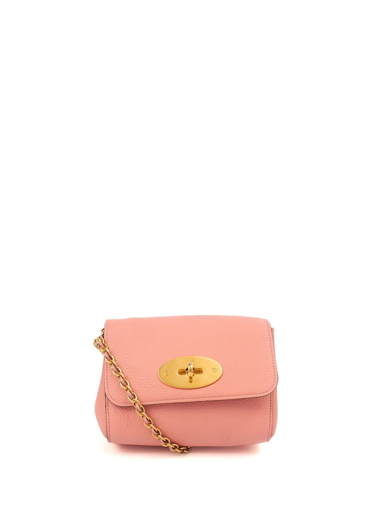 Mulberry Pink Lily-Mini Cross-Body Bag - Image 1 of 7 Mulberry Pink Lily-Mini Cross-Body Bag - Image 1 of 7
