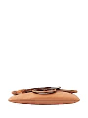 Mulberry Orange Postman's Lock Clutch Handbag - Image 5 of 7