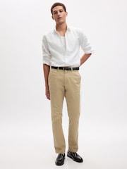 Gap Beige Modern Straight Chinos - Image 1 of 6