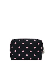 Victoria's Secret Pink Black Polka Dot Makeup Bag - Image 2 of 3