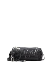 Victoria's Secret Pink Black Small Duffle Shoulder Bag - Image 2 of 4