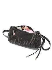 Victoria's Secret Pink Black Small Duffle Shoulder Bag - Image 4 of 4