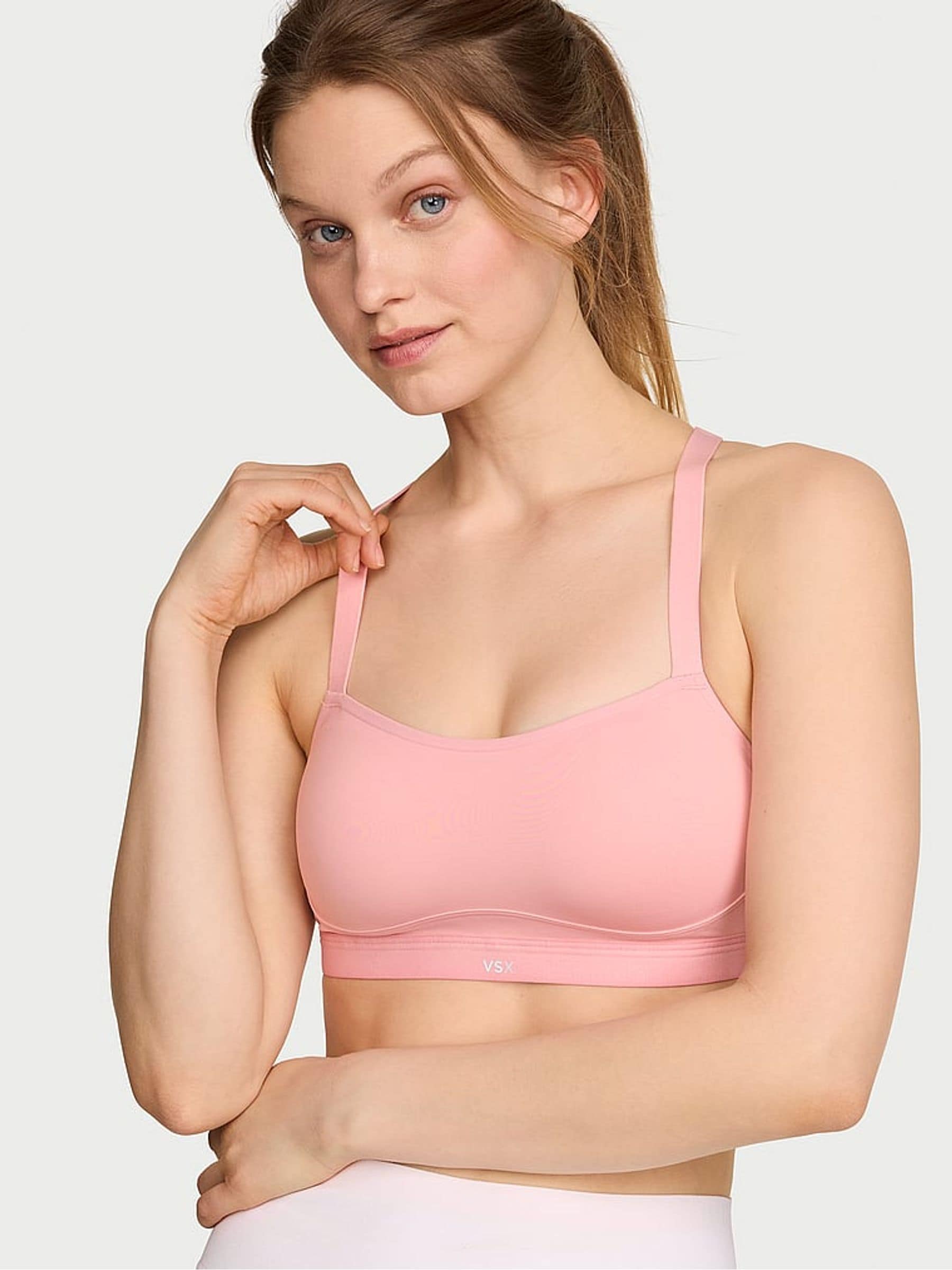 Victoria's Secret Dusk Pink Angel Medium Support Sports Bra