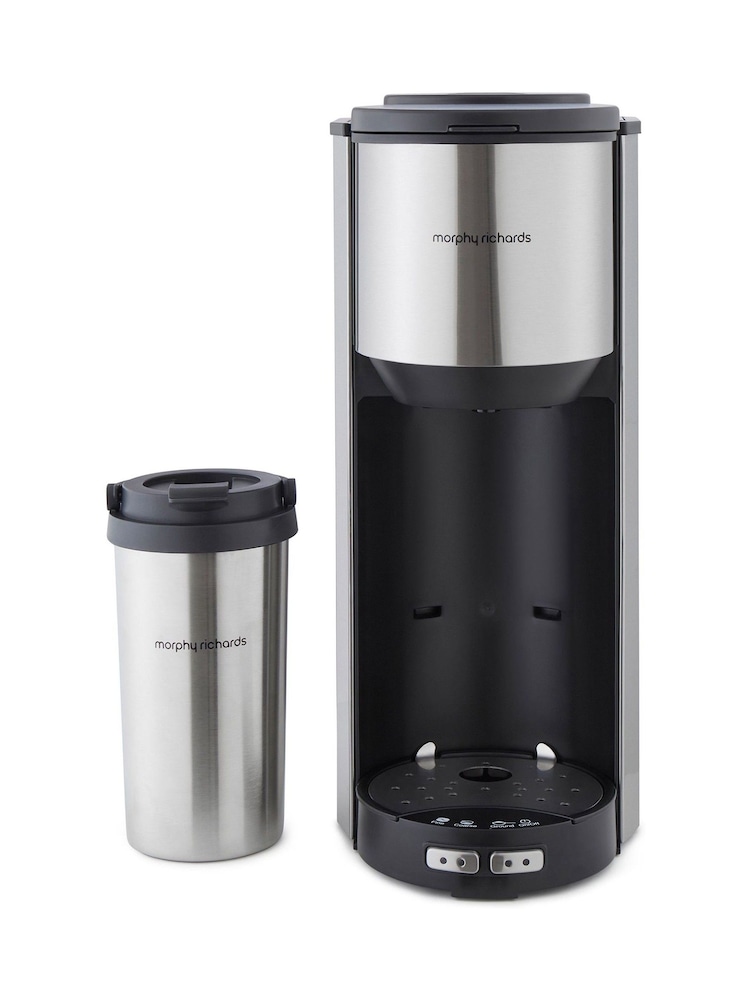 Morphy Richards Silver Tazza Pour & Go Single Cup Coffee Machine - Image 2 of 4