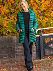 Negro - Vaqueros elásticos de pernera ancha en mezcla de algodón de Roman - Imagen 1 de 6