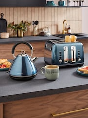 Morphy Richards Blue Accents Pyramid Kettle - Image 2 of 6