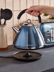 Morphy Richards Blue Accents Pyramid Kettle - Image 4 of 6