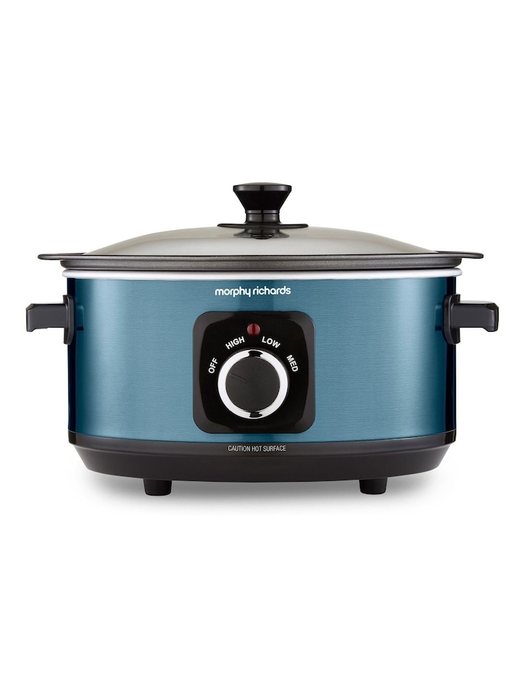 Morphy Richards Blue Accents Sear & Stew 3.5L Slow Cooker - Image 6 of 6