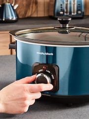 Morphy Richards Blue Accents Sear & Stew 6.5L Slow Cooker - Image 2 of 6