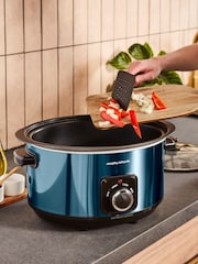 Morphy Richards Blue Accents Sear & Stew 6.5L Slow Cooker - Image 3 of 6