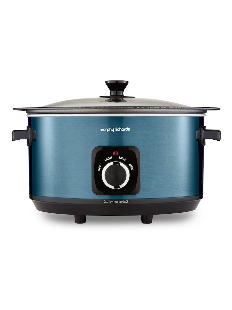 Morphy Richards Blue Accents Sear & Stew 6.5L Slow Cooker - Image 6 of 6