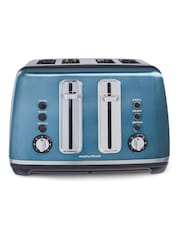 Morphy Richards Blue Accents 4 Slice Toaster - Image 6 of 6