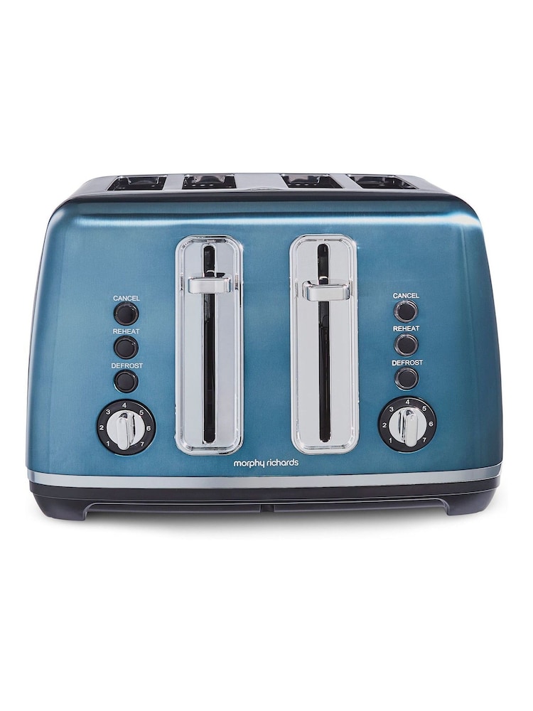 Morphy Richards Blue Accents 4 Slice Toaster - Image 6 of 6