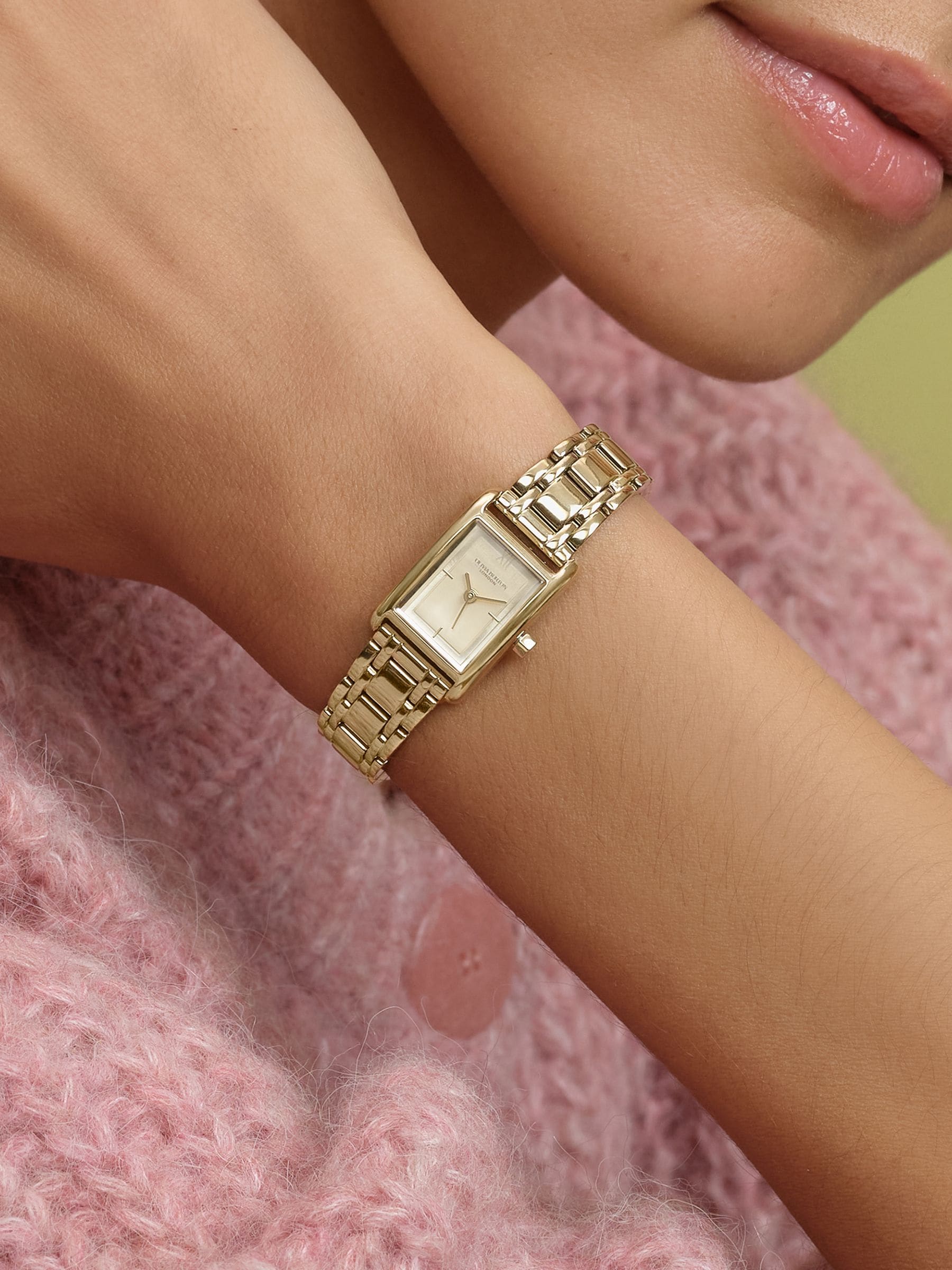 Olivia Burton 16X24Mm Petit Grove Light Gold Ip Watch - Image 7