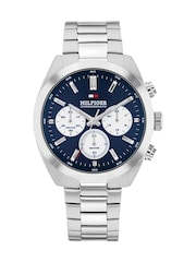 Tommy Hilfiger Silver Tone Men's Stainless Steel Bracelet Watch - Image 1 of 5
