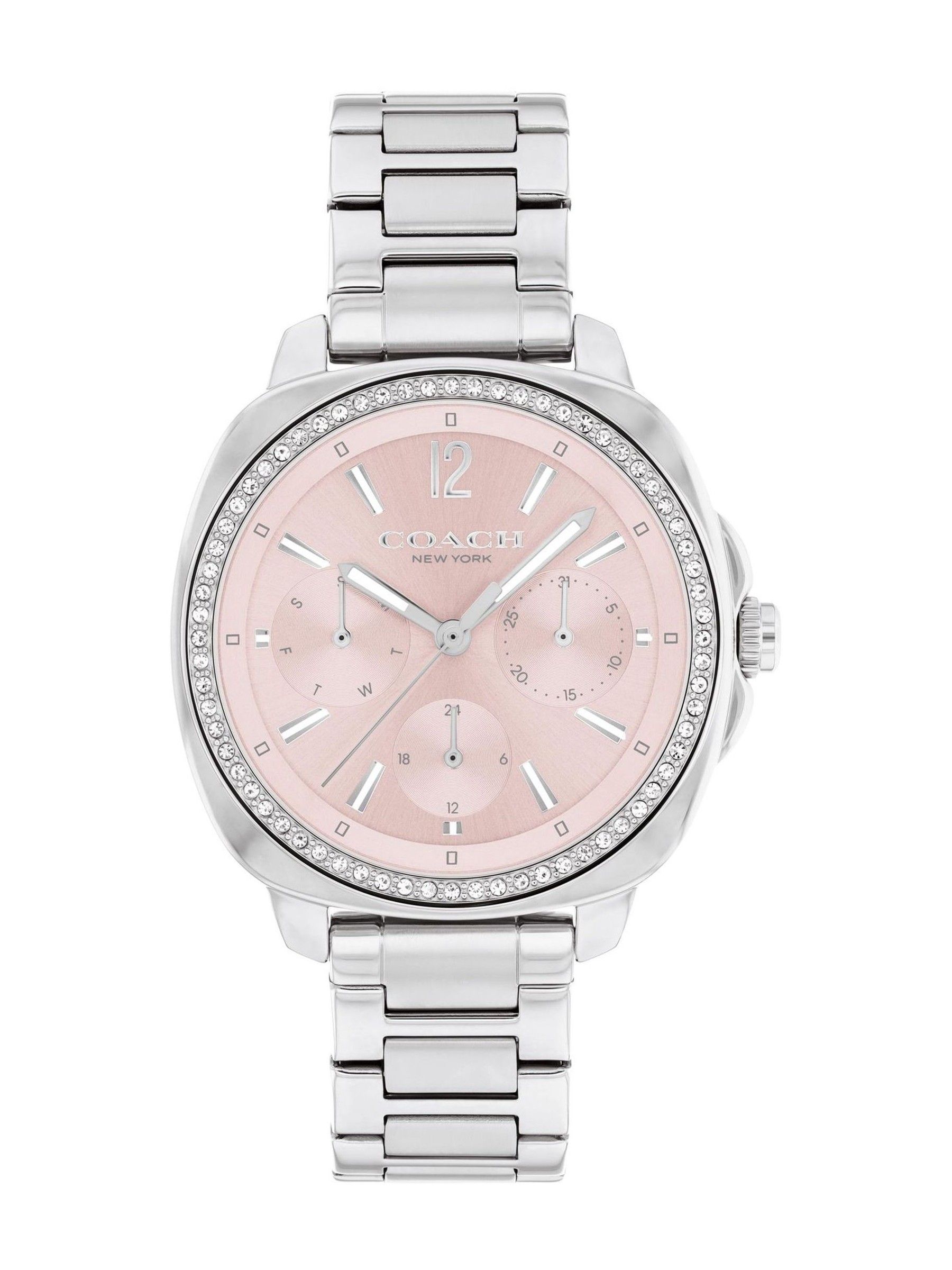 Coach 14504392 Women's Kitt (34mm) Pink Dial / Stainless Watch - Image 2