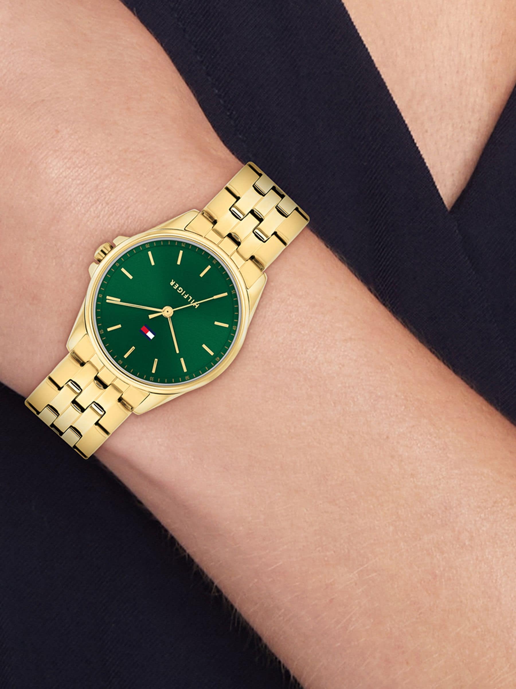 Tommy Hilfiger Women's Gold Stainless Steel Bracelet Watch - Image 4