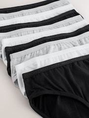 Noir/Blanc - Lot de slips de bikini 10 (5-16ans) - Image 5 de 6