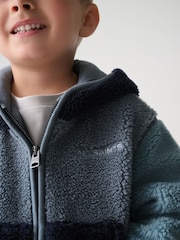 smALLSAINTS Blue Underground Fleece Jacket - Image 3 of 3