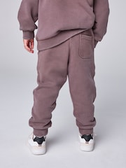 smALLSAINTS Washed Brown Underground Oversized Sweatshirt and Joggers Set - Image 4 of 15