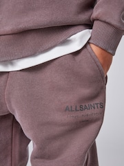 smALLSAINTS Washed Brown Underground Oversized Sweatshirt and Joggers Set - Image 7 of 15