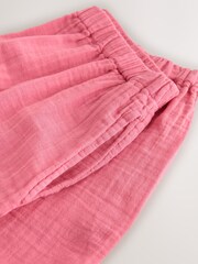 Pink Doublecloth Shorts - Image 3 of 3