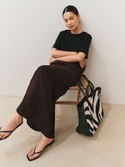 Schokolade/Neutral - Midi With Linen Skirts 2 Pack - Bild 6 von 10