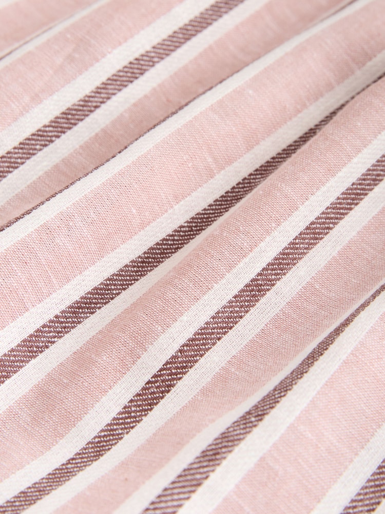 Raya rosa - Falda larga de mezcla de lino y algodón de N. Premium - Imagen 7 de 7 Raya rosa - Falda larga de mezcla de lino y algodón de N. Premium - Imagen 7 de 7