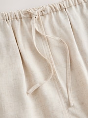 Stone Pull On Mini Skirt With Pockets And Linen - Image 7 of 8