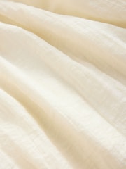 Ecru Pleated Midi Skirt - Image 8 of 8