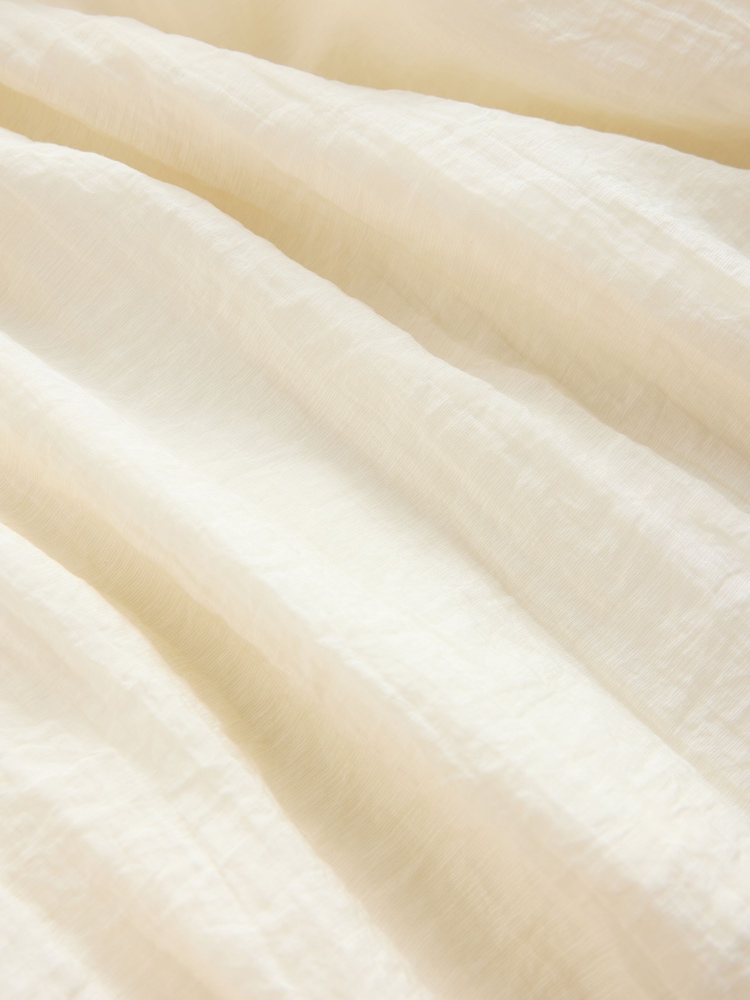 Ecru Pleated Midi Skirt - Image 8 of 8