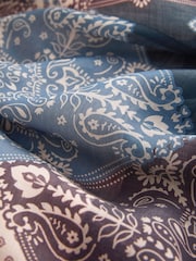 Purple Bandana Print Godet Maxi Skirt - Image 6 of 8