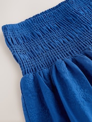 Blue Crochet Trim Maxi Skirt - Image 3 of 3