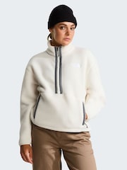 The North Face White Fleeski 1/4 Zip Fleece - Image 1 of 5