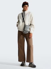 The North Face White Fleeski 1/4 Zip Fleece - Image 3 of 5