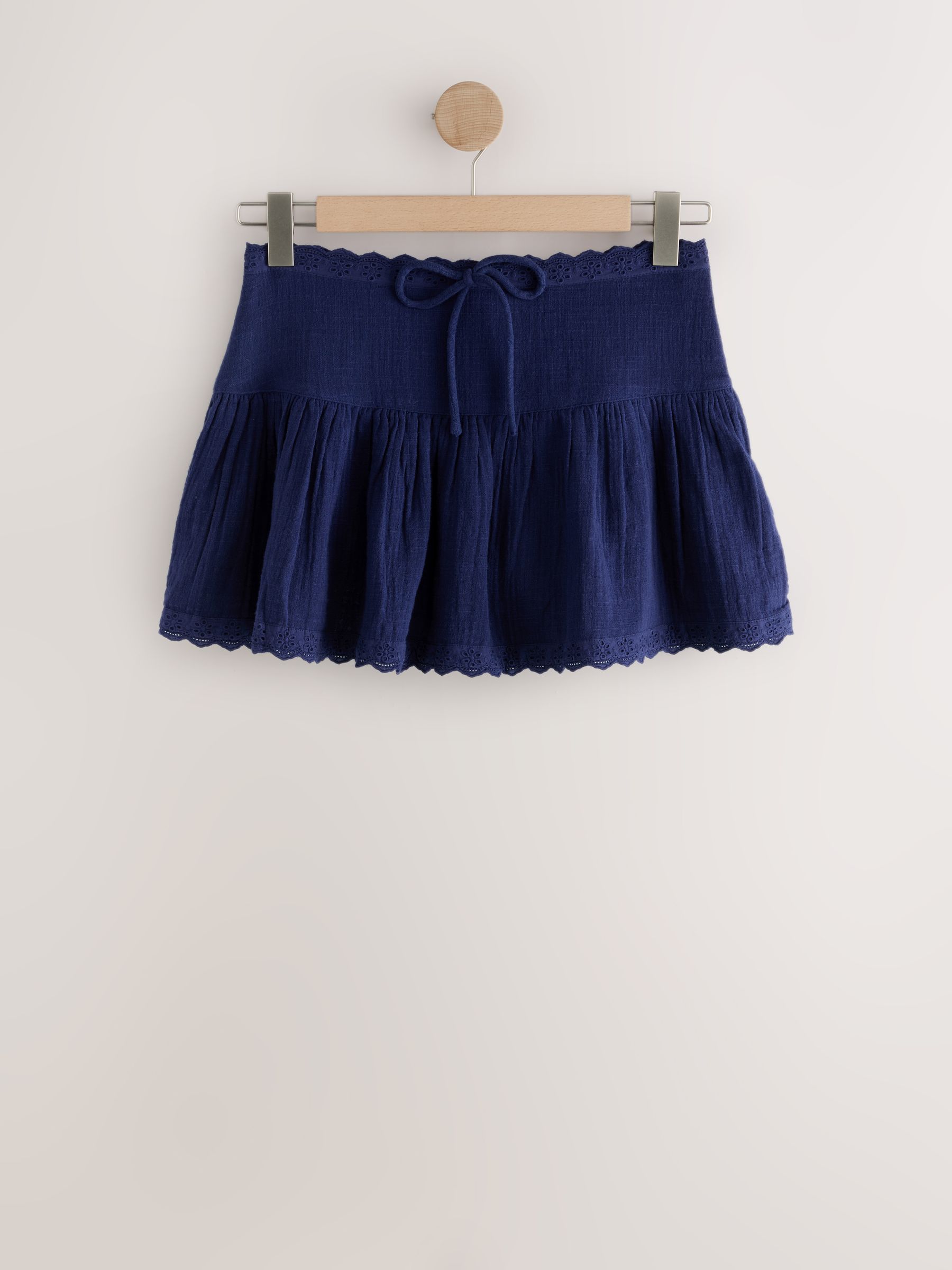 Buy Navy Pull On Mini Skirt from Next United Arab Emirates