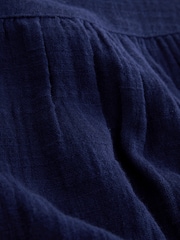 Navy Pull On Mini Skirt - Image 7 of 7