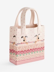 Cath Kidston x Wallace and Gromit Orange/Cream Handbag Vase - Image 5 of 5
