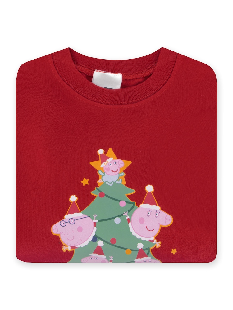 Vintage Pull de Noël Bleu et rouge Enfant fille S (412) (D'occasion) à Yvonand pour CHF 1 - avec