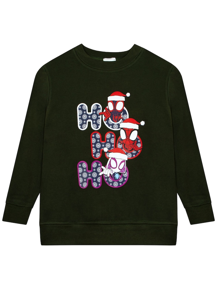 Character Spidey And His Amazing Friends Christmas Sweatshirt - صورة 1 من 8