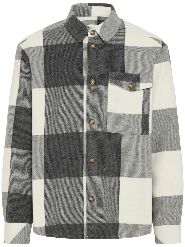 !Solid Blue Versatile Relaxed Fit Shirt With Buttons - Image 5 of 5 !Solid Blue Versatile Relaxed Fit Shirt With Buttons - Image 5 of 5