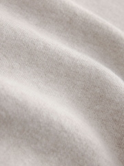 Oatmeal N. Premium Ultrasoft Smart knitted Polo Shirt with Wool - Image 7 of 7