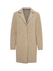 CULTURE Natural Birgith Long Sleeve Collared Jacket - Image 5 of 6