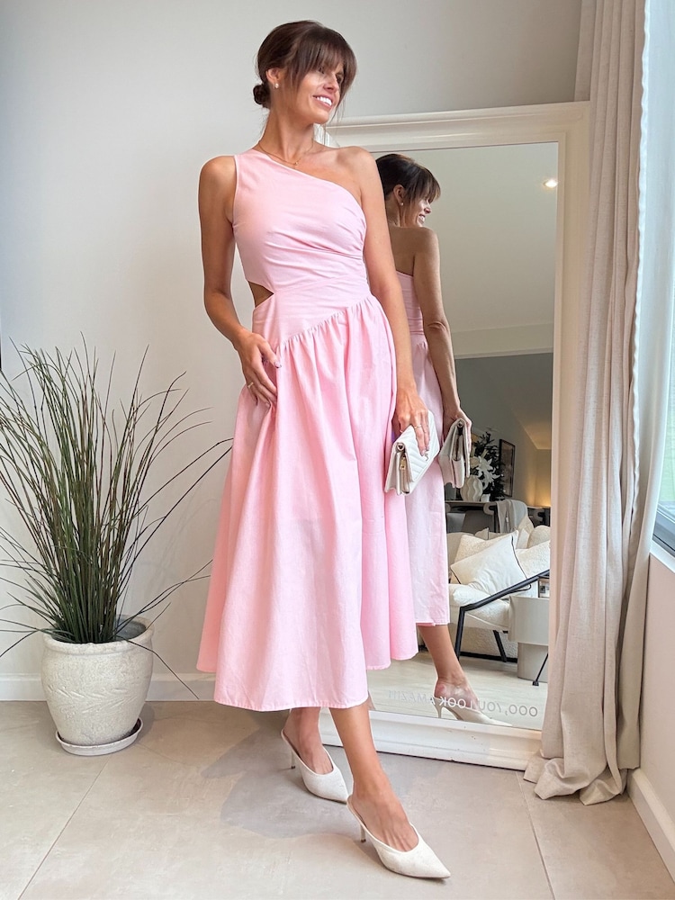 Style Cheat Pink Jasmine Dress - Image 1 of 4 Style Cheat Pink Jasmine Dress - Image 1 of 4