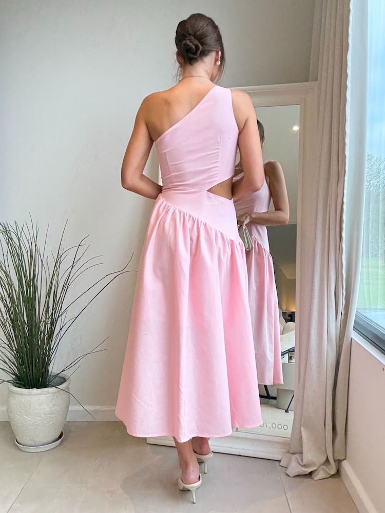 Style Cheat Pink Jasmine Dress - Image 2 of 4 Style Cheat Pink Jasmine Dress - Image 2 of 4